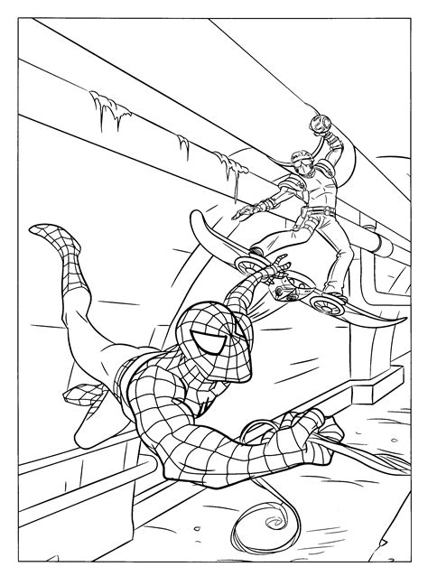 Free Printable Spiderman 3 Coloring Pages