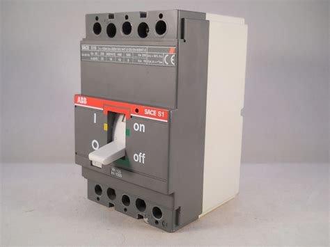 ABB MCCB 100 Amp Triple Pole 100A SACE S1 S1B Circuit Breaker 1SDA000022R1 - Willrose Electrical ...