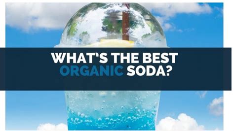 What’s The Best Organic Soda? [Healthy Carbonated Drinks]