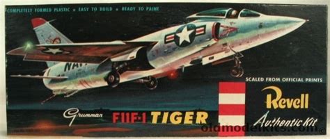 Revell 1/55 Grumman F11F-1 Tiger - (F11F1) 'S' Kit, H249-89