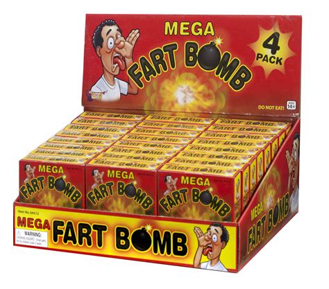 Fun Stuff 4 Pack Fart Bomb Novelty Item Gag Gift Exploding Stinky Gross ...