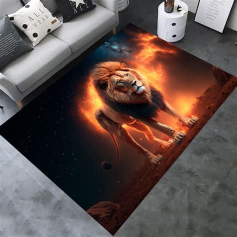 Lion Rug - Etsy