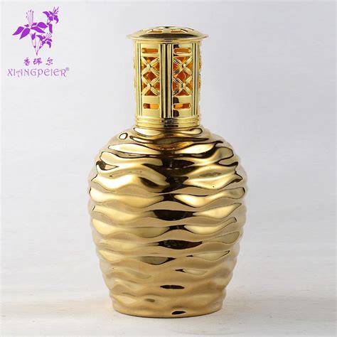 Free shipping 350ml Burner Types Ceramic Metalic Color (gold silver ...