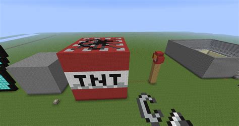 TNT block Pixel Art Minecraft Map