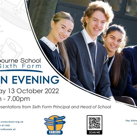 The Sittingbourne School - Sixth Form Open Evening