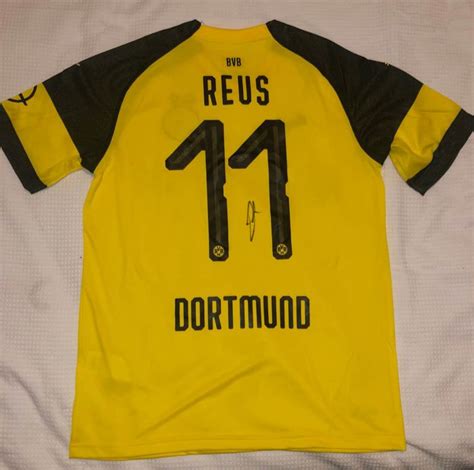 Signed Marco Reus Borussia Dortmund 18/19 Home Shirt - Catawiki