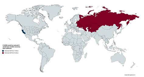 Map Of Ussr Vs Today