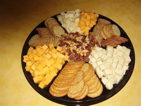 Cheese And Crackers Display, | Cheese and cracker platter, Food platters, Food displays