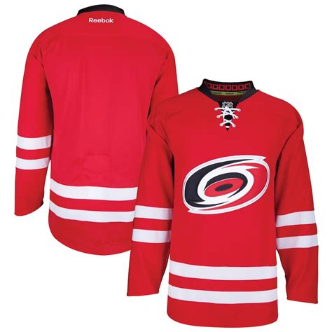 Carolina Hurricanes Reebok EDGE Authentic Home Jersey - Red