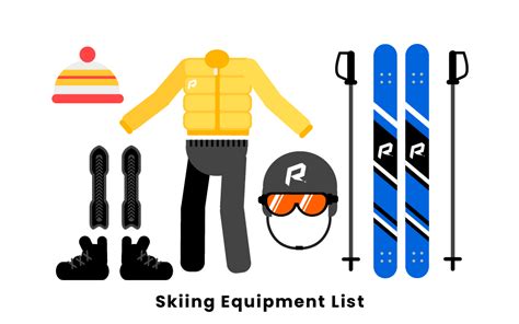 Skiing Equipment List | Ski equipment, Skiing, Ski googles