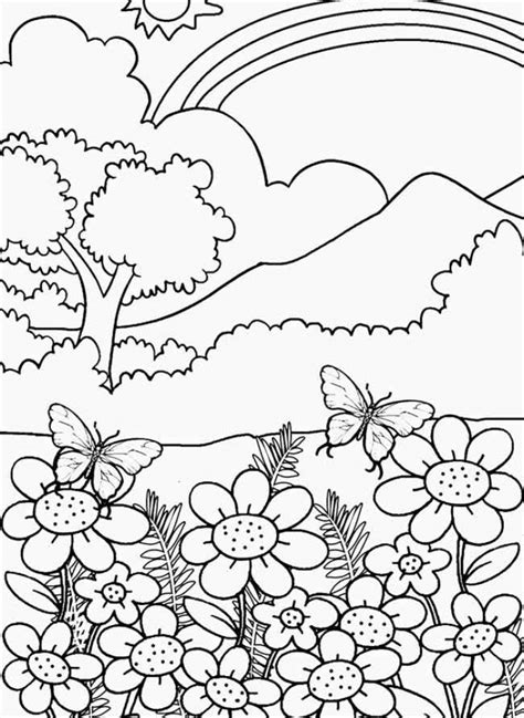 Get This Nature Coloring Pages Online Printable nhywg