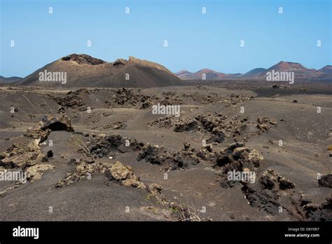 Timanfaya National Park Stock Photo - Alamy