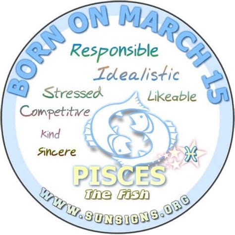 Pisces March 15 - Birthday Horoscope Meanings & Personality ...