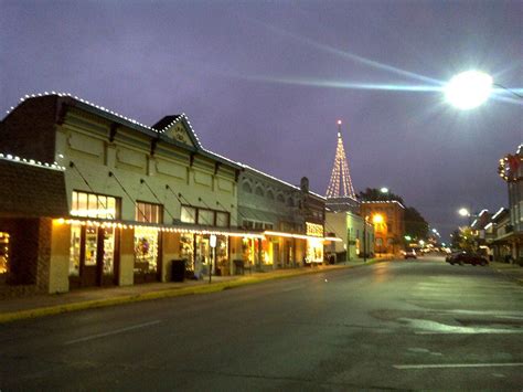 Christmas in downtown Brenham, TX Brenham Texas, Travel Benefits, Washington County, Airline ...