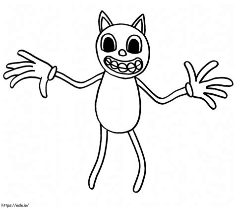 Cartoon Cat Scp Coloring Pages - vrogue.co