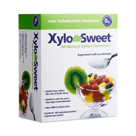 Xylitol Sweetener Packets | Xylitol, Healthy groceries, Low carbohydrates