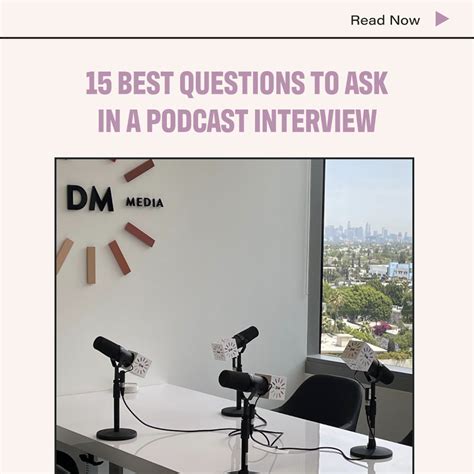 15 Best Questions To Ask In A Podcast Interview - Dear Media