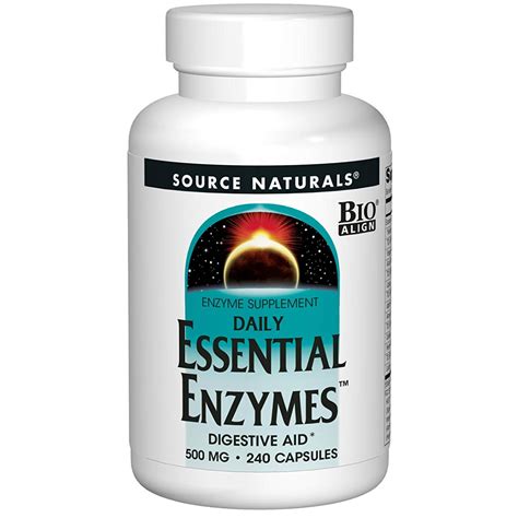 Daily Essential Enzymes by Source Naturals