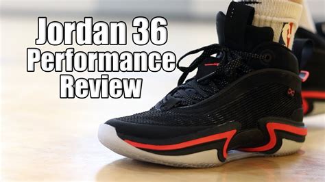 Air Jordan 36 Performance Review - YouTube