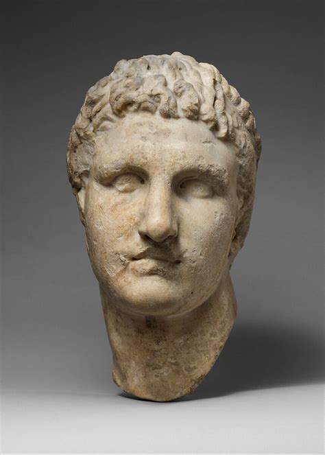 Marble head of a Hellenistic ruler | Roman | Imperial | The Met