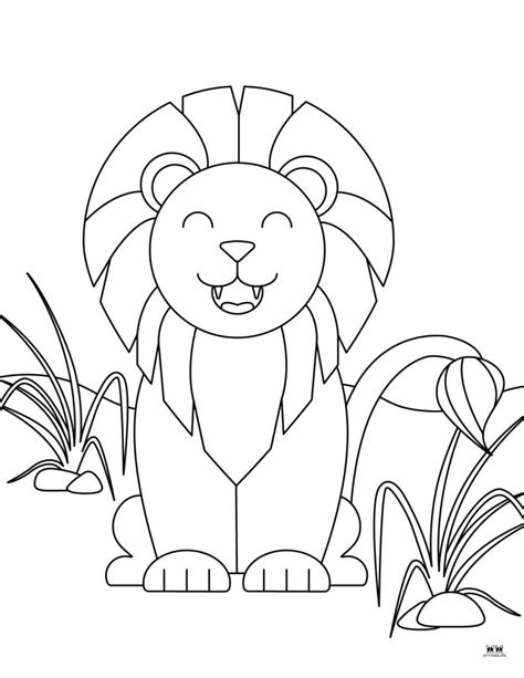 Lion Coloring Pages - 15 FREE Coloring Pages | Printabulls