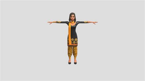 Woman Glb - 3D model by samajdwarprasun [4b31eff] - Sketchfab