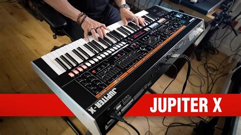 Roland Jupiter-X Synthesizer: Unboxing & Jam - YouTube