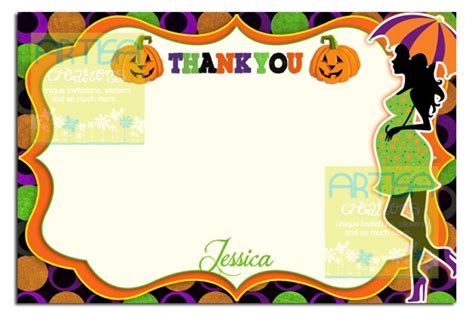 Halloween Baby Shower Invitation Baby Shower Halloween - Etsy