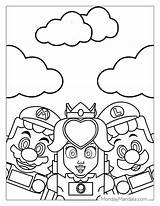 Free Mario And Luigi Coloring Pages Printable sketch template
