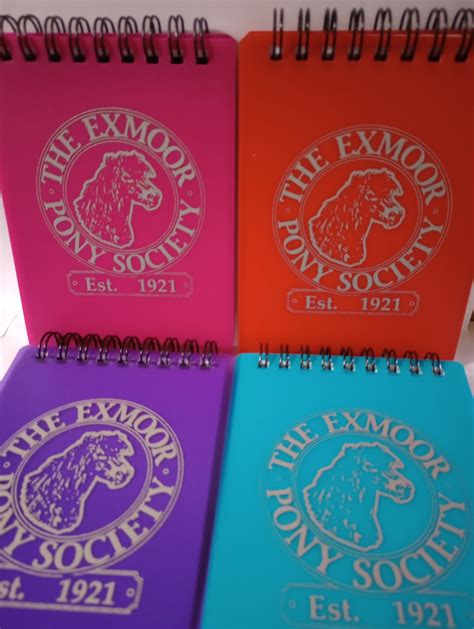 Spiral bound Notepads | Friends of The Exmoor Pony Society