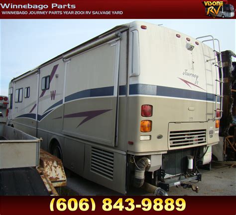 RV Exterior Body Panels WINNEBAGO JOURNEY PARTS YEAR 2001 RV SALVAGE YARD Winnebago Parts ...