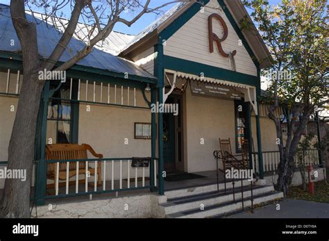 Reata Restaurant in Alpine Texas Stock Photo - Alamy