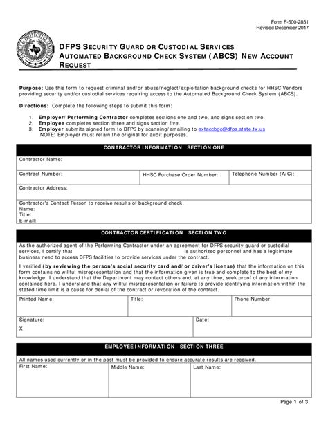 Form F-500-2851 - Fill Out, Sign Online and Download Fillable PDF, Texas | Templateroller