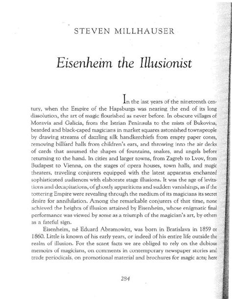 (PDF) Eisenheim the Illusionist - DOKUMEN.TIPS