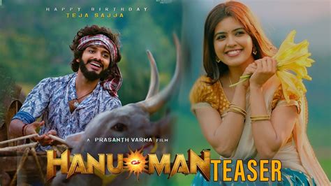 HANUMAN Telugu Movie Official Teaser || Teja Sajja || Amritha Aiyer ...