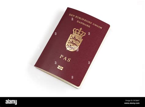 Danish passport Cut Out Stock Images & Pictures - Alamy