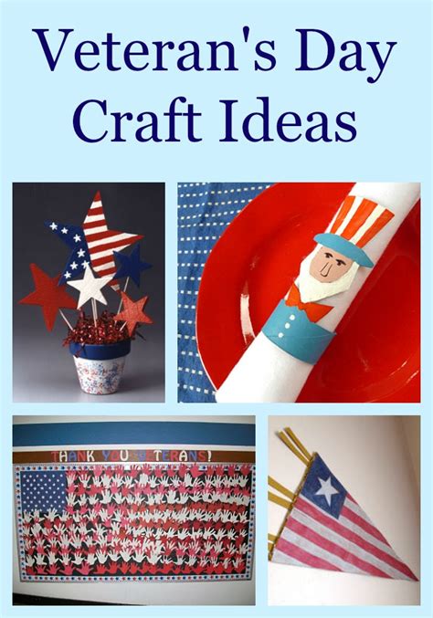 5 Fun Veteran's Day- Patriotic Craft Ideas For Kids - Sweet Party Place