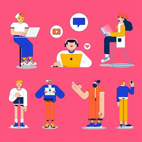 Illustration diverse people social media | Premium Vector - rawpixel