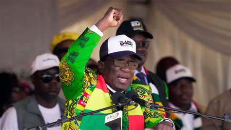 President Emmerson Mnangagwa Re-elected in Zimbabwe - The New York Times