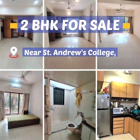 Available Spacious 2 BHK for Sale near St. Andrew’s College, Bandra (West) - 750 sqft cpt - 1 ...