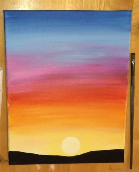 Sunset Painting Ideas - Sunset | PAINTING IDEAS | Pinterest : Sunset ...