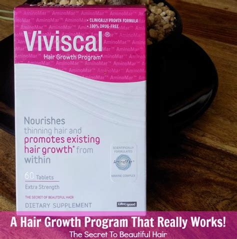 Viviscal Hair Growth Supplements For Beautiful Hair