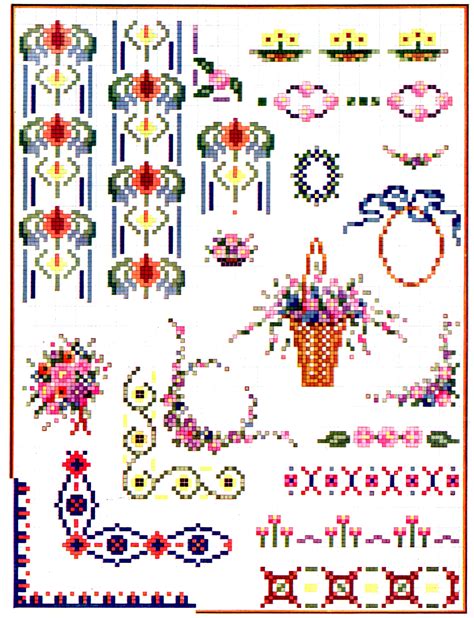 free cross stitch patterns Archives - Vintage Crafts and More