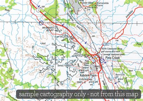 Buy SH55-03 Dirranbandi QLD Topographic Map (3rd Edition) by Geoscience ...