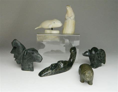 Sold Price: 6 Inuit carvings - September 6, 0122 9:30 AM EDT