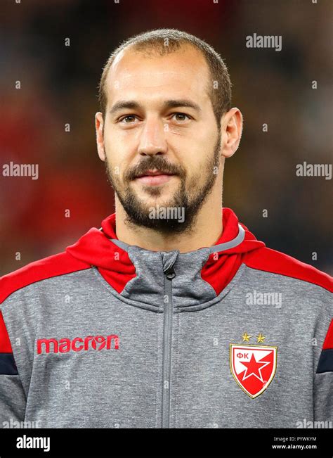 Red Star Belgrade's goalkeeper Milan Borjan Stock Photo - Alamy