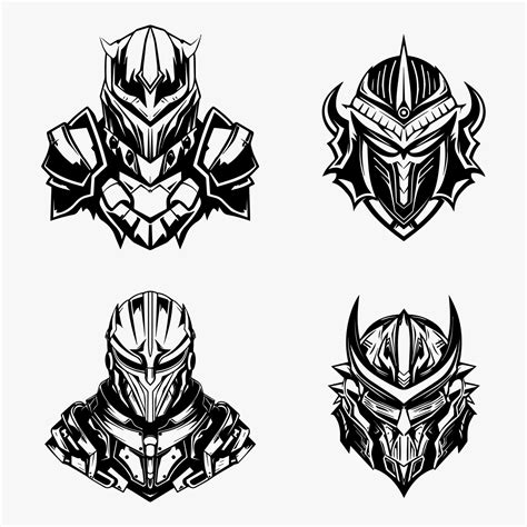 Armor illustration logo design 25280779 Vector Art at Vecteezy