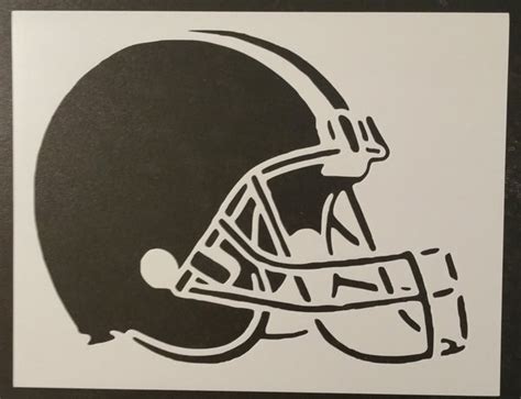 Football Helmet - Stencil – My Custom Stencils