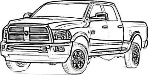 Dodge Jacked Up Truck Coloring Pages - Automotive News