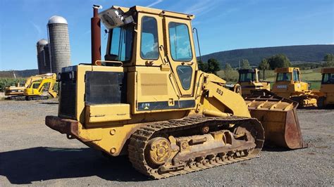 1989 Cat 953 Track Loader - YouTube